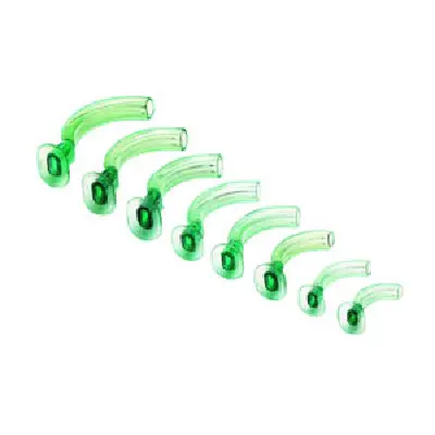 Teleflex - 1166 - Cath Guide guedel airway, 110mm.  Flexible vinyl with a reinforced bite block.  Guedel style with three internal channels.