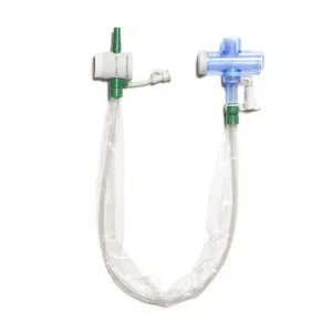 Avanos Medical - Halyard - From: 8306 To: 8309 -  Closed Suction Catheter  T Piece Style 14 Fr. Hinged Valve Vent