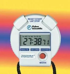 Fisher Scientific - Traceable - 146481 - Digital Stopwatch Handheld, Loud Alarm Traceable 24 Hours Led Display