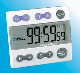 PANTek Technologies - Traceable - 1464917 - Electronic Stop Watch / Timer Count Down Traceable 100 Hours Digital Display