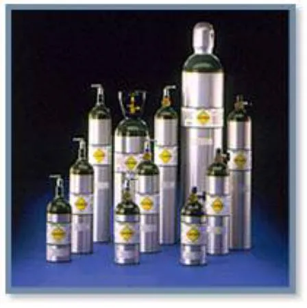 Mada Medical Products - Mada Medical - From: 1602SE To: 1603E -   Oxygen Cylinder (Empty) Size E Aluminum
