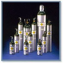 Mada Medical Products - 1603ME - Mada Medical Oxygen Cylinder (empty) Size E Aluminum