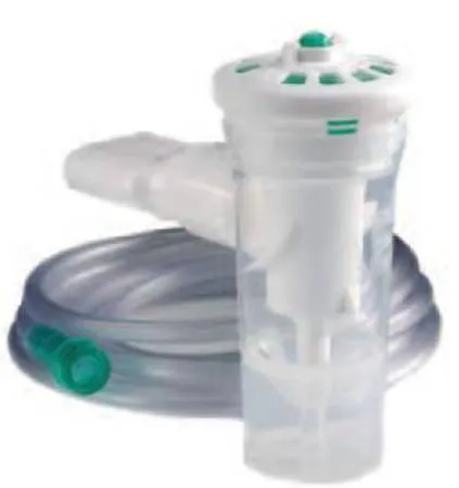 Monaghan Medical - AeroEclipse II BAN - 65050E - Aeroeclipse Ii Ban Handheld Nebulizer Kit Small Volume Medication Cup Universal Mouthpiece Delivery