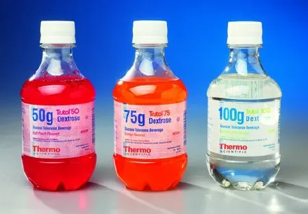 Fisher Scientific - Trutol - TGP401272PA -  Glucose Tolerance Beverage  Orange 50 Gram 10 oz. per Bottle