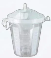 Precision Medical - 502687-12 - Suction Canister Precision Medical 2000 mL Pour Lid