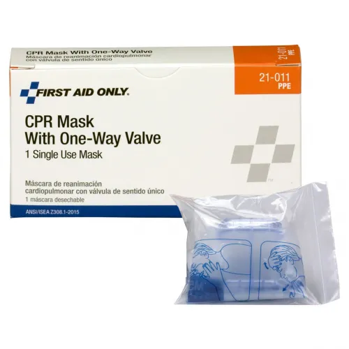 Acme United - 21-011 - CPR Mask With One Way Valve.