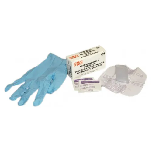 Acme United - 21-012 - CPR Microshield with Gloves and Wipes.