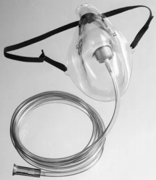 Allied Healthcare - B & F - 64092 -  Simple oxygen mask, pediatric