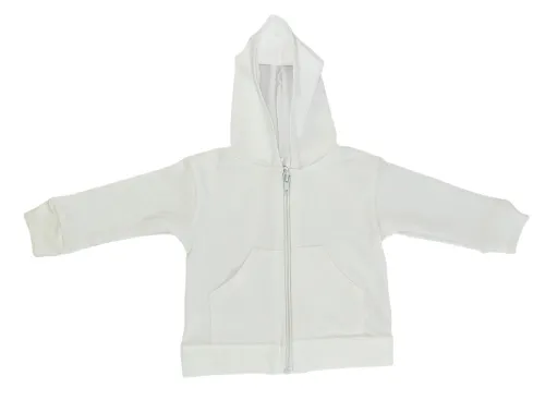 Bambini Layette Infant Wear - From: 417L To: 417S - BLI Bambini White Hoodie