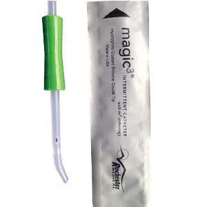 Bard Rochester - Magic3 - 50616 - Bard  Urethral Catheter  Coude Tip Hydrophilic Coated Silicone 16 Fr. 16 Inch