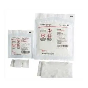 Cardinal Health - C-NWDS226S T-Drain Sponges 6-ply, (Sterile) Latex-Free REPLACES ZG2206S
