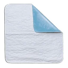 Cardinal - From: ZRUP3436R To: ZRUP3654R - Health Med Health Essentials 34" x 36" Reusable Underpad, Ibex Quilted.  Non slip, waterproof, PVC backing.  Moderate absorbency 8 oz. soaker.  Machine washable.  Comes packed in a clear retail package.