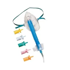 Carefusion - AirLife - From: 001242 To: 001363 - Venturi Style Mask, Percent O2 Oxygen, Adult, 7 ft Tubing, 50/cs