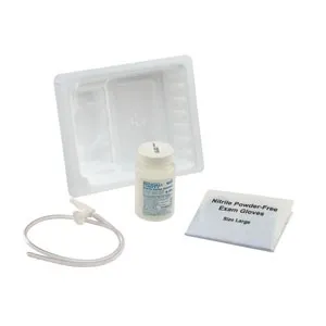 Cardinal Health - Argyle - 10102 -   Graduated Suction Catheter Tray with Chimney Valve 10 Fr, 100 mL Sterile Water , Latex Free, Powder  Free Gloves