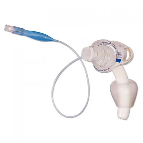Kendall - Shiley - 10CN10H - Healthcare  Flexible Tracheostomy Tube with TaperGuard, Cuff, Disposable Inner Cannula, Size 10.0 mm.