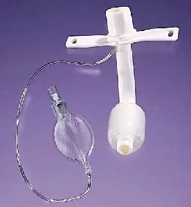 Kendall - Shiley - 7SCT - Healthcare  , size 7, single cannula tracheostomy tube, 9.6 mm o.d., 7.0 mm i.d., length 80 mm
