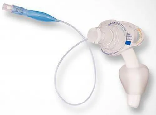 Kendall - Shiley - 9UN90H - Healthcare  Flexible Tracheostomy Tube, Cuffless, Disposable Inner Cannula, Size 9.0 mm.