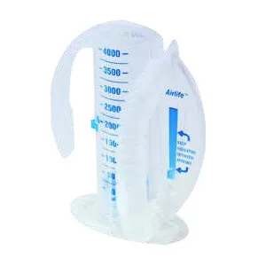 VyAire Medical - 001901A - Spirometer, w/ One-Way Valve, 4000ml, 12/cs (Continental US Only)