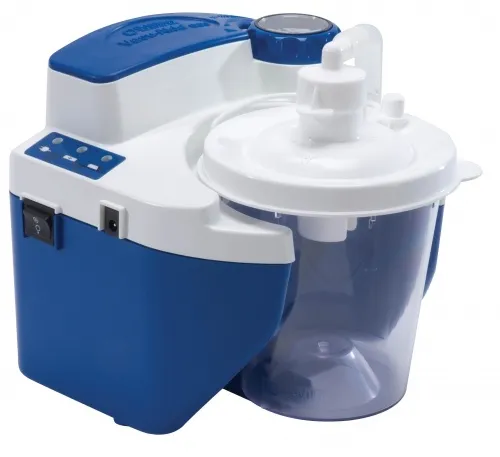 Devilbiss Healthcare - 7314p-d-exf - Vacu-Aide QSU Quiet Suction Unit with External Filter, Battery, and Carrying Case