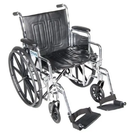 Drive DeVilbiss Healthcare - Chrome Sport - From: CS18DDA-ELR To: CS20DDA-ELR -  Drive Medical Wheelchair