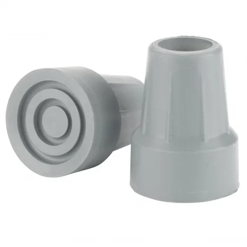 Drive DeVilbiss Healthcare - 10439-8 - Drive Medical Replacement Crutch Tip, 7/8", Gray.
