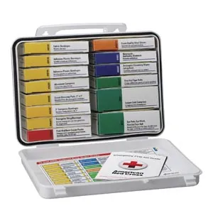 First Aid Only - 6100 - First Aid Kit, 25 Person, Steel  (DROP SHIP ONLY - $50 Minimum Order)