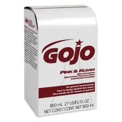 Gojo Industries - 9128-12 - Gojo 800ml Pink & Klean Skin Cleanser
