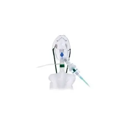 Medline - HUD1895 - Industries Neb U Mask System with 360 degrees swivel connector, and is packaged with a Micro Mist nebulizer and colored gas supply tubing to facilitate ease of use. Adult.