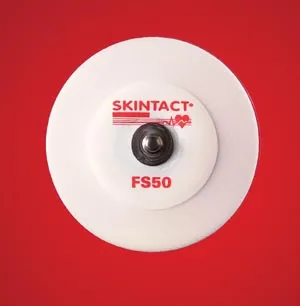 Leonhard Lang USA - SKIN TACT - FS-50 - Ecg Monitoring Electrode Skin Tact Foam Backing Snap Connector 30 Per Pack