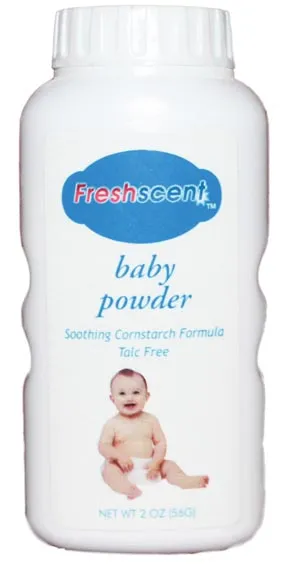 New World Imports - PCS2 - Baby Powder, Talc-Free, Soothing Cornstarch Formula