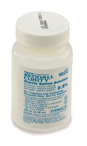 Cardinal Health - 1022 - Sterile Saline, 100mL, Bulk, 48/cs (Continental US Only)