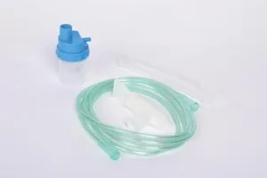 Amsino - AS78010 - Nebulizer T-Mouthpiece, 7 ft Tubing, 20mL Cup, 50/cs