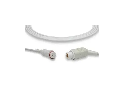 Cables and Sensors - IC-6P-BD0 - IBP Adapter Cable: IBP Adapter Cable for BD Transducers, AAMI Compatible w/ OEM: 684085, 001C-30-70758, 690-0021-00 (DROP SHIP ONLY) (Freight Terms are Prepaid & Added to Invoice - Contact Vendor for Specifics)