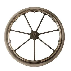 Invacare - 1133332 - Replacement Rear Wheel with Chrome Handrim Assembly