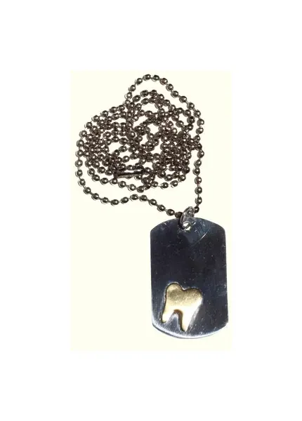 Prophy Perfect - JEWELRY_NECKLACES_N_SS/BRASS - Dental Jewelry: Tooth Necklace