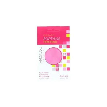 Andalou Naturals - KHFM00276872 - Instant Soothing Face Mask 1000 Roses Rosewater