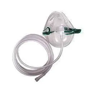 Med-Tech Resource - MTR-26042 - Oxygen Mask, Simple, Concentration, Pediatric, Elongated, Star Tubing