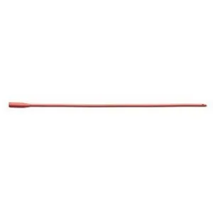 Medline - DYND13518 - Industries Intermittent Catheter 18 fr 16" L, Red Rubber, Sterile, Smooth Tip