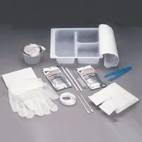 Medline - DYND40589 - Industries Tracheostomy Care Tray with Peroxide and Saline, Latex free