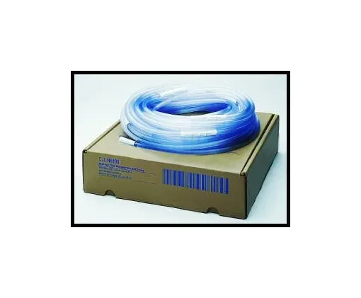 Cardinal - Medi-Vac - N510 - Medi Vac Suction Connector Tubing Medi Vac 10 Foot Length 0.188 Inch I.D. Sterile Maxi Grip and Male / Male Connector Clear Smooth OT Surface NonConductive Plastic