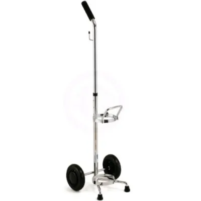 Gemco Medical - From: O2CART-E To: O2TOTED-M6 - O2 Cylinder Cart, D Or E
