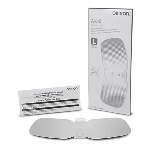 Omron Healthcare - PMWPAD-L - Wireless Pad for Avail TENS Unit - Large, IM, Quick Start Guide.
