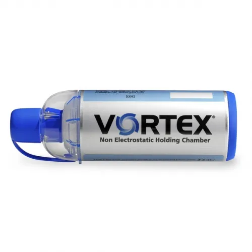 Pari Respiratory - Vortex - 051F7000 - Vortex Non-Electrostatic Holding Chamber, 2-4/5" L x 3" W x 6-5/7" H, Latex-Free