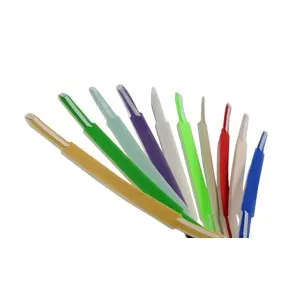 Pepper Medical - Pedi-Tie - 301PRBC - Pedi Tie Rainbow Ties tracheostomy tube holders, one piece, bold colors pack.