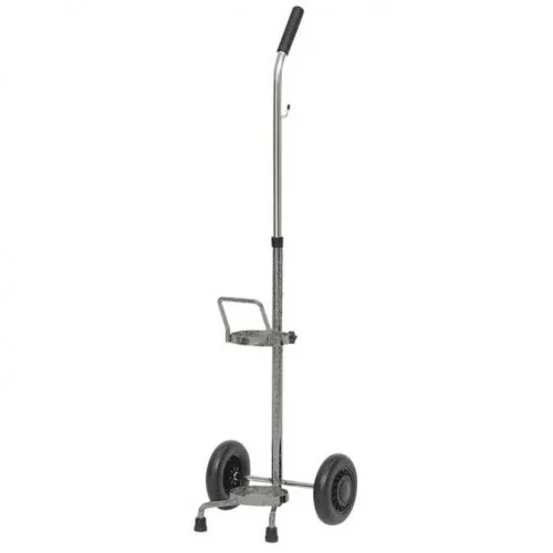 PMI - Professional Medical Imports - 88-015H - Oxygen Cart for D/E and Cylinder, Adjustable Handle Height