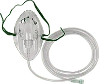 Reliamed - AOME7 - Reliamed Adult Elongated Oxygen Mask With 7 Ft Tubing