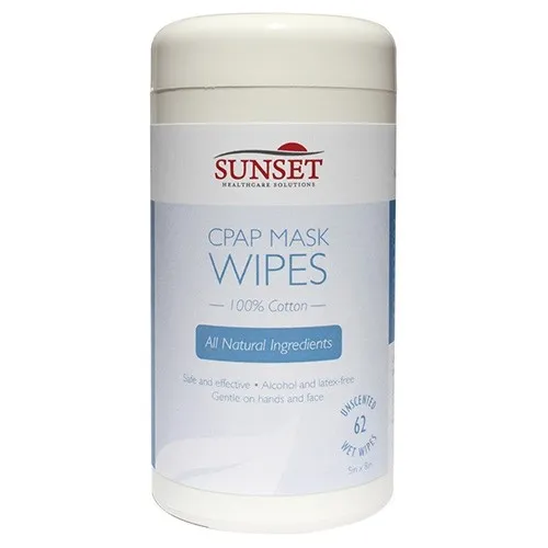 Sunset Healthcare - CAP1003S - CPAP Wipes