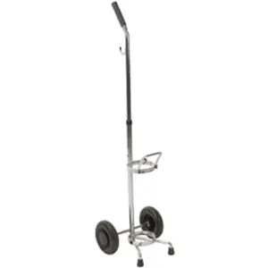 Roscoe - E-CART - Adjustable Oxygen E Cylinder Cart, Adjustable Height