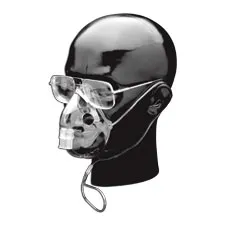 Salter Labs - 8000-0-50 - Adult Elongated Aerosol Mask w/o Tube, Over Ear