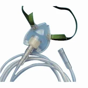 Salter Labs - From: 8130TG To: 8130TG-7-50 - Adult oxygen mask with soft anatomical form and thread grip.